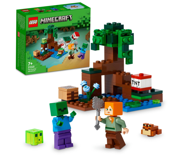 LEGO Minecraft 21240 Przygoda na mokradłach - 1090567 - zdjęcie 9